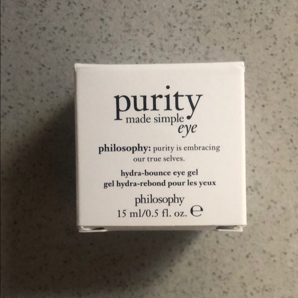 Philosophy purity made simple eye